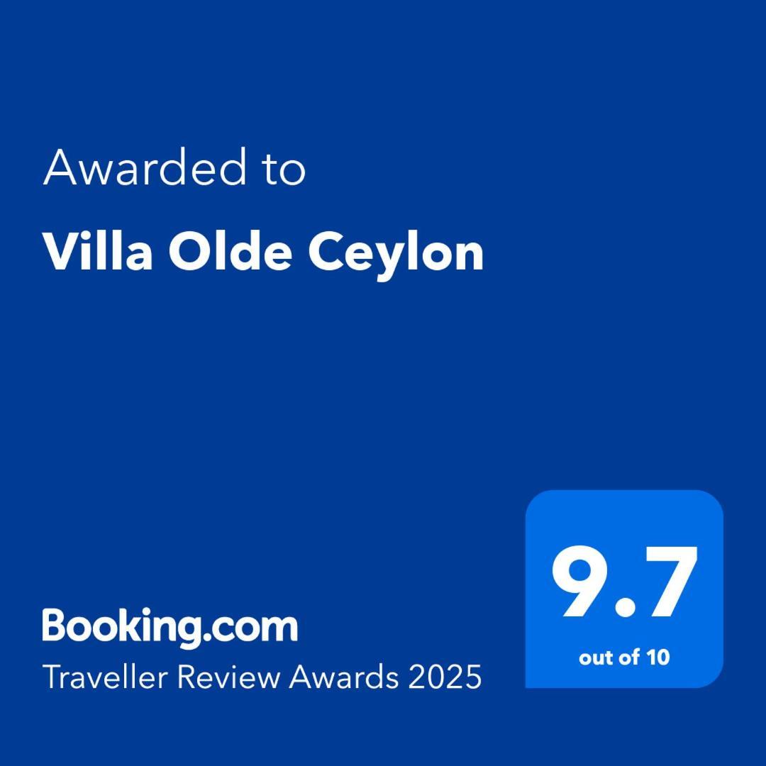 Villa Olde Ceylon 캔디 외부 사진